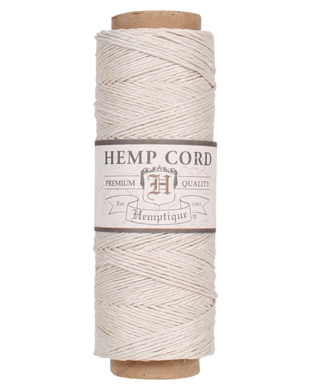 Hemptique 0.5mm #10 Hemp Cord Spools Jewelry Making Macrame Crochet Crafting Gift Wrapping Outdoor Gardening